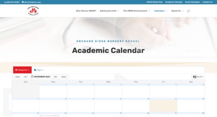 Academic Calendar